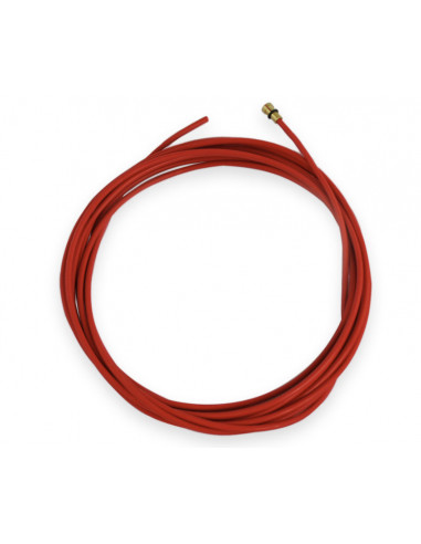 Prowadnik drutu teflonowy fi1,2 3,4m (czerwony)