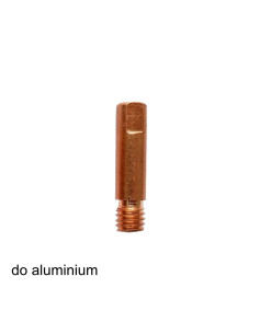 Końcówka prądowa MB-15 M6x25mm E-Cu do aluminium 0,8 mm