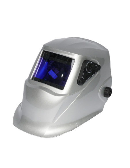 Przyłbica Automatyczna TURBO 818E SREBRNY METALIK 4 czujniki