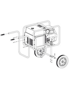 Podwozie kołowe ręczne CTM 10