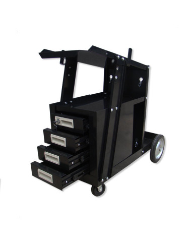 Wózek spawalniczy MIG z szufladami