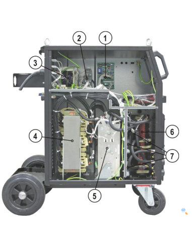 Płyta PCB WK5/1 EWM