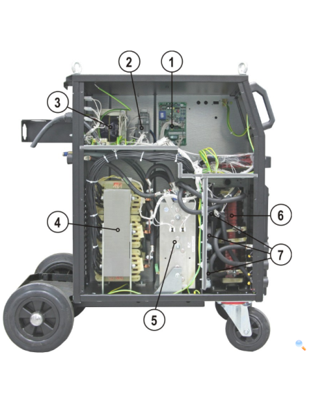 Płyta PCB WK5/1 EWM