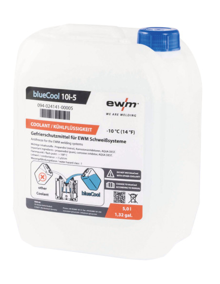 Płyn chłodzący EWM blueCool -10 5 l