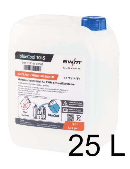Płyn chłodzący EWM blueCool -10 25 l