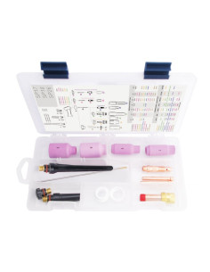 TIG BOX STAND. 17/18/26 zestaw na elektrodę 2.4mm