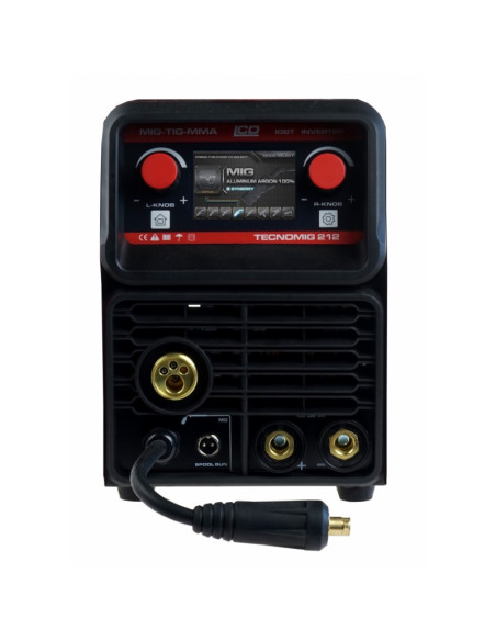 Migomat TecnoMig 212 LCD Synergic ALU IDEAL