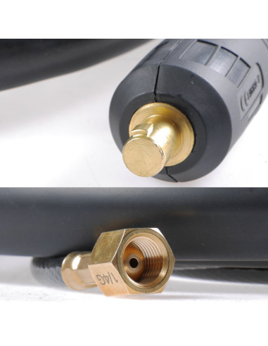 Uchwyt spawalniczy TIG LIFT 17V ZAWOREK+butla Ar