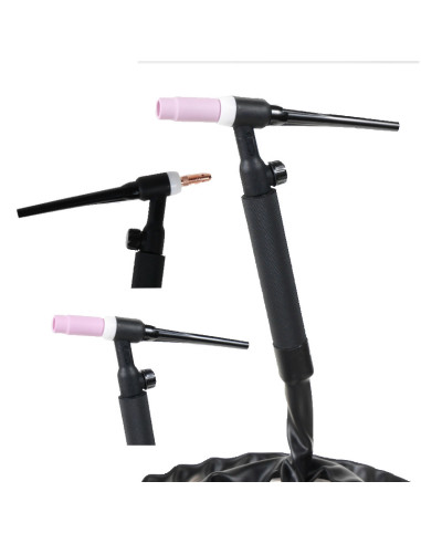 Uchwyt spawalniczy TIG LIFT 17V ZAWOREK+butla Ar