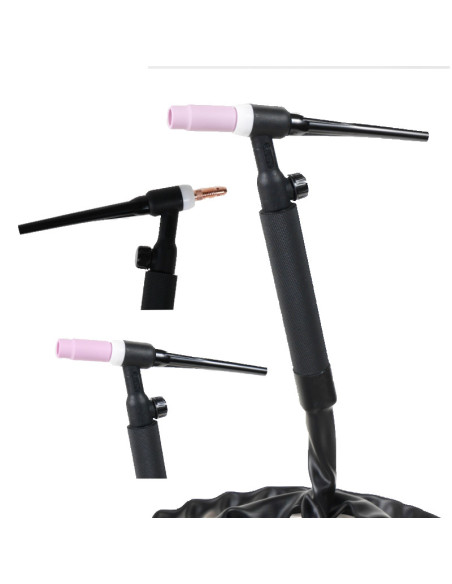 Uchwyt spawalniczy TIG LIFT 17V ZAWOREK+butla Ar