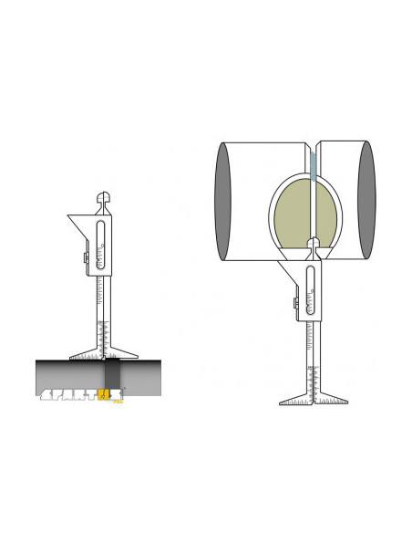 GÅÄbokoÅciomierz suwmiarkowy