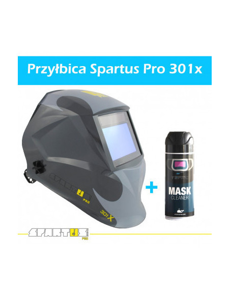 Przyłbica spawalnicza 301x - Mask Cleaner GRATIS !