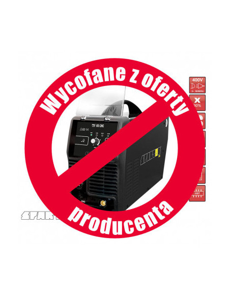 Przecinarka plazmowa Spartus pro cut 65 cnc uchwyt maszynowy z blow back