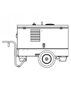 Podwozie kołowe do agregatu TS 300 KSX 2
