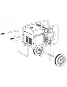 Podwozie kołowe ręczne CTM 10 2