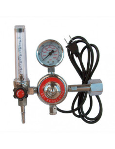 Reduktor CO2 z rotametrem i podgrzewaczem CH-258 AC 24V