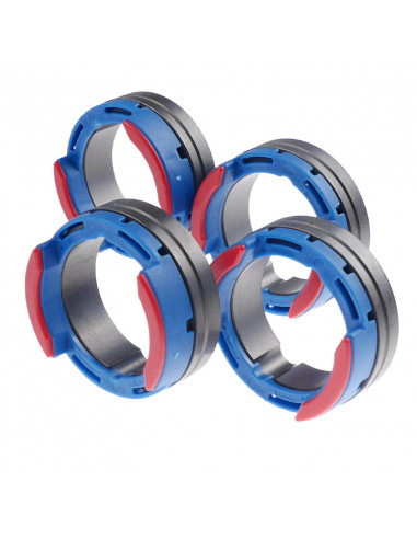 Rolki EWM FE 4R 1.0-1.2MM / BLUE/RED