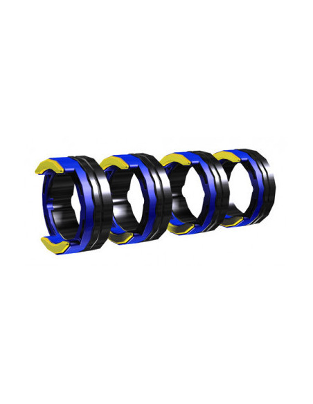 Rolki EWM AL 4R 1.0 MM/0.04 INCH BLUE/YELLOW