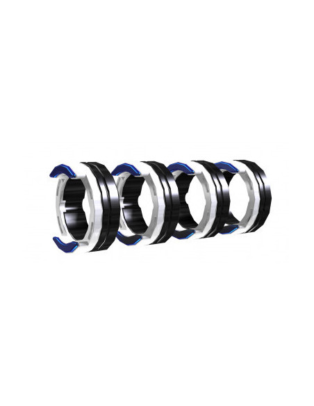 Rolki EWM FE 4R 0.8-1.0MM / BLUE/WHITE