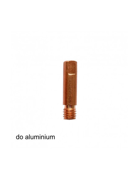 Końcówka prądowa MB-15 M6x25mm E-Cu do aluminium 1,0 mm