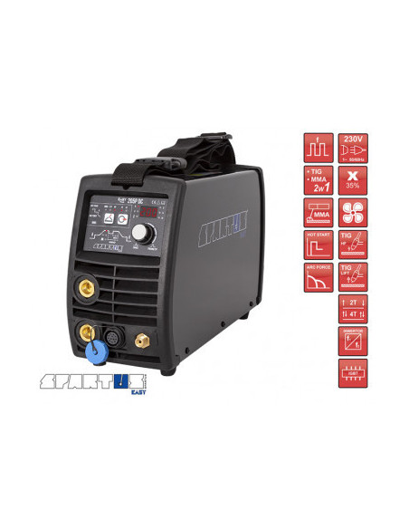 Spawarka TIG Spartus EasyTIG 205P Pulse DC