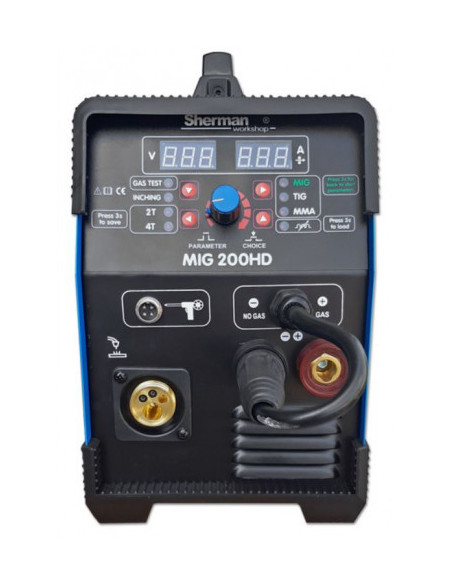 Migomat Sherman MIG 200HD synergiczny