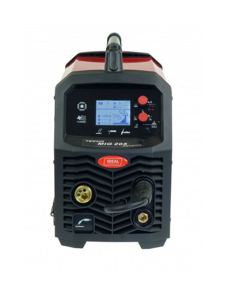 Migomat Tecnomig 205 LCD MIG/TIG/MMA SYNERGIC IDEAL