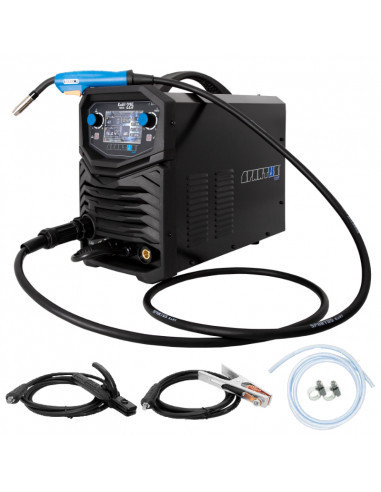 Migomat Spartus MIG 225 LCD na dużą szpulę drutu