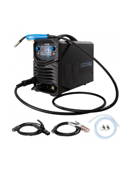 Migomat Spartus MIG 225 LCD na dużą szpulę drutu