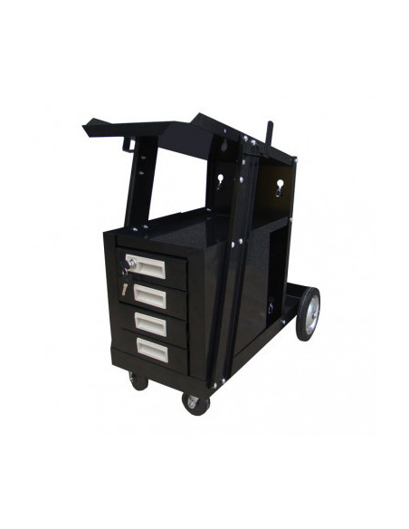 Wózek spawalniczy MIG z szufladami