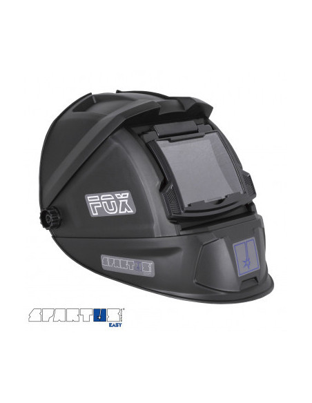 Przyłbica z klapką Spartus Easy FOX- zestaw z szybkami