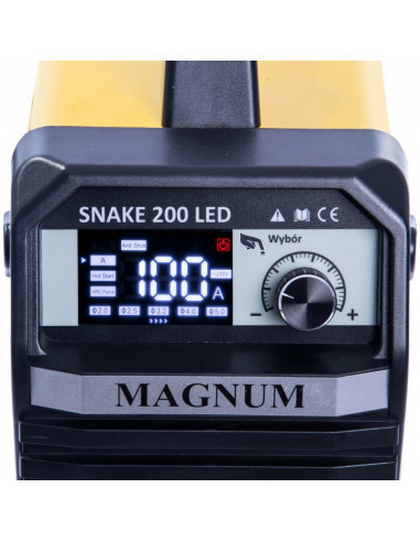 SPAWARKA INWERTEROWA MMA MAGNUM SNAKE 200LED