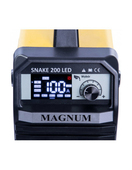 SPAWARKA INWERTEROWA MMA MAGNUM SNAKE 200LED
