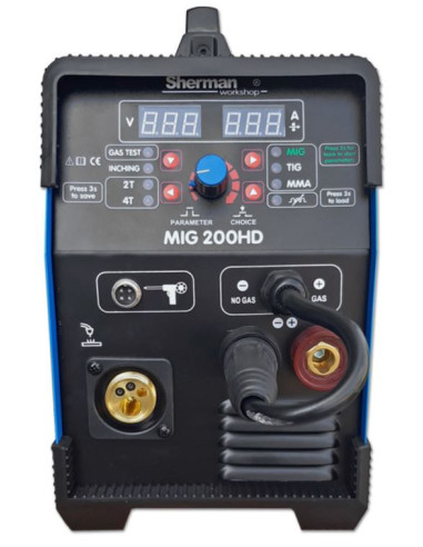 Migomat Sherman MIG 200HD synergiczny