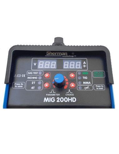 Migomat Sherman MIG 200HD synergiczny