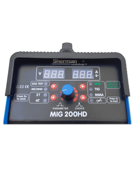 Migomat Sherman MIG 200HD synergiczny
