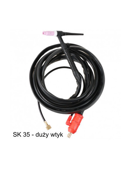 Uchwyt spawalniczy TIG LIFT 17V 16-25 ZAWOREK-4M, do migomatu