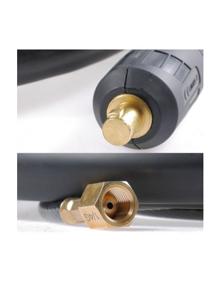 Uchwyt spawalniczy TIG LIFT 17V ZAWOREK+butla Ar