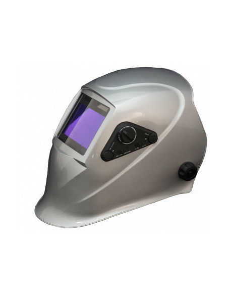 Przyłbica Automatyczna TURBO 818E SREBRNY METALIK 4 czujniki