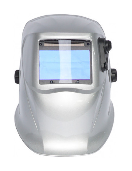 Przyłbica Automatyczna TURBO 818E SREBRNY METALIK 4 czujniki