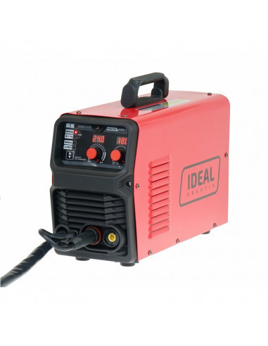 Ideal Praktik MIG 1800 MMA z drutem samoosłonowym i przyłbicą Spartus Fox