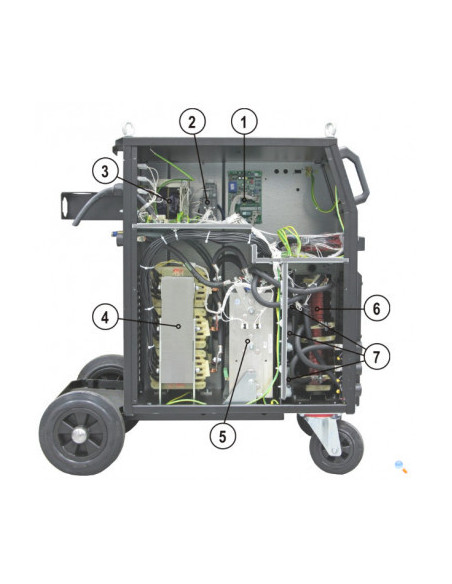 Płyta PCB WK5/1 EWM