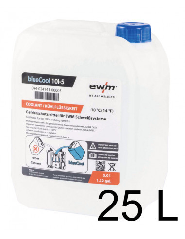 Płyn chłodzący EWM blueCool -10 25 l