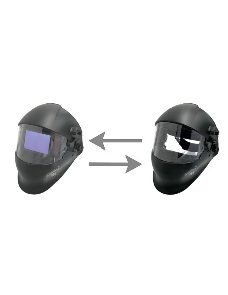 Przyłbica samościemniająca Sherman-profi V5a czarna