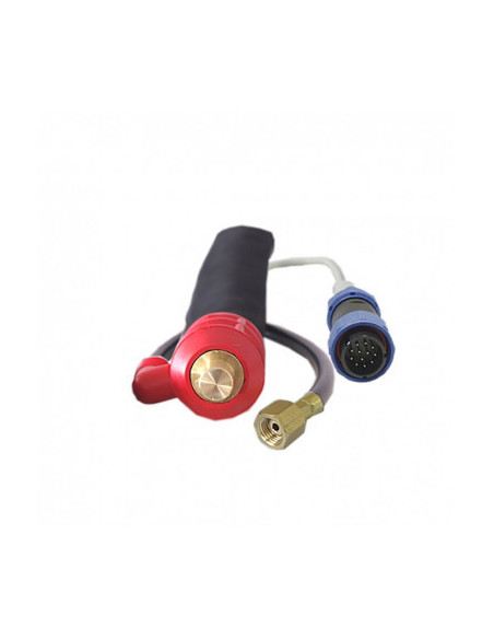 Uchwyt ręczny TIG 17 4m Spartus EASY mini 1B pakiet D z przyłączem Spartus