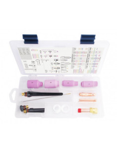 TIG BOX STAND. 17/18/26 zestaw na elektrodę 1.6mm 2