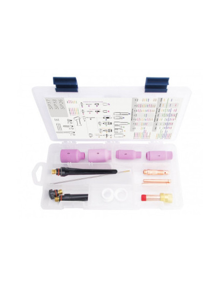 TIG BOX STAND. 17/18/26 zestaw na elektrodę 1.6mm