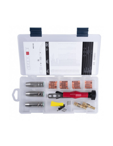 Pudełko z częsciami do uchwytów MIG15