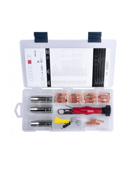 Pudełko z częściam do uchwytów MIG25