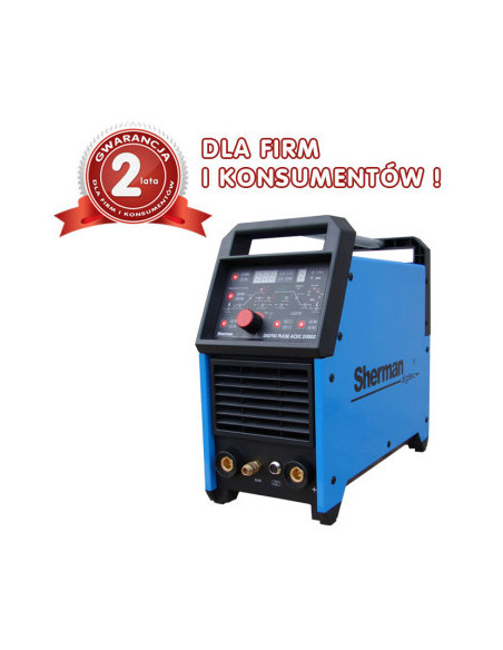 Spawarka TIG AC/DC DIGITIG pulse AC/DC 200GD Sherman